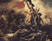 Eugene Delacroix Liberty Leading the People(28 th July 1830) (mk09) Sweden oil painting artist